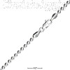 28" Sterling Silver Bead Chain 3mm