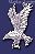 Sterling Silver Small Eagle Animal Charm Pendant