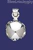 Sterling Silver HP Harmony Ball Bell Chime Charm Pendant
