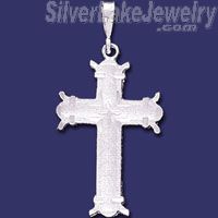 Sterling Silver DC Cross Charm Pendant - Click Image to Close