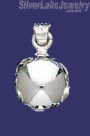 Sterling Silver HP Harmony Ball Bell Chime Charm Pendant - Click Image to Close