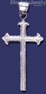 Sterling Silver DC Big Cross Charm Pendant