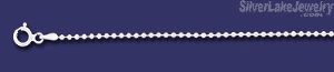 Sterling Silver 30" Ball Bead Chain 1.8mm