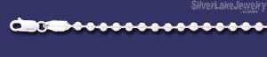 Sterling Silver 20" Ball Bead Chain 4mm