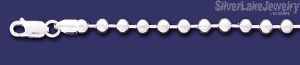 Sterling Silver 24" Ball Bead Chain 5mm