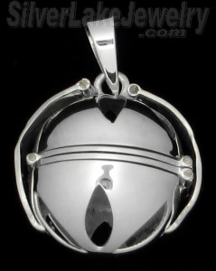 Sterling Silver 4-Picture Photo Ball Openwork Design Locket Char