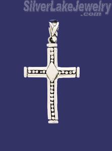 Sterling Silver Cross Charm Pendant