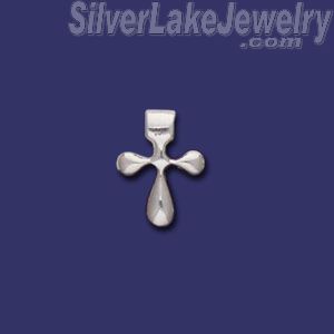 Sterling Silver Cross Charm Pendant