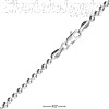 20" Sterling Silver 300 Bead Chain (3mm)