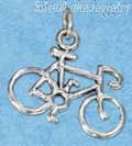 Sterling Silver Bicycle Charm