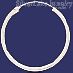 Sterling Silver 45mm Endless Hoop Earrings 3mm tubing