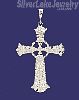 Sterling Silver DC Big Cross Charm Pendant