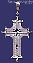 Sterling Silver DC Big Cross Charm Pendant