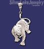 Sterling Silver DC Big Tiger Charm Pendant