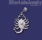 Sterling Silver DC Scorpion Charm Pendant