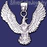Sterling Silver DC Eagle Bird of Pray Charm Pendant