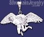 Sterling Silver DC Big Eagle/Bird of Pray Carrying Man Charm Pen