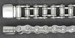Sterling Silver 8" Bike Bicycle Chain Handmade Bracelet 11mm