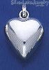 Sterling Silver Harmony Heart Bell Chime 24mm Charm Pendant