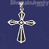 Sterling Silver Cross Charm Pendant