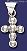 Sterling Silver Bead Cross Charm Pendant